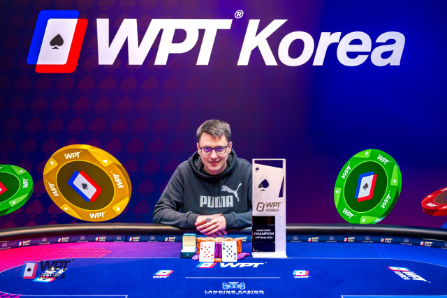 Hungary's Mate Hanusi Wins WPT Korea 2024 Main Event (~$321,782 ...